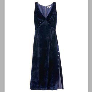 NWOT Alex Mill RARE Charlie Velvet V-Neck Dress